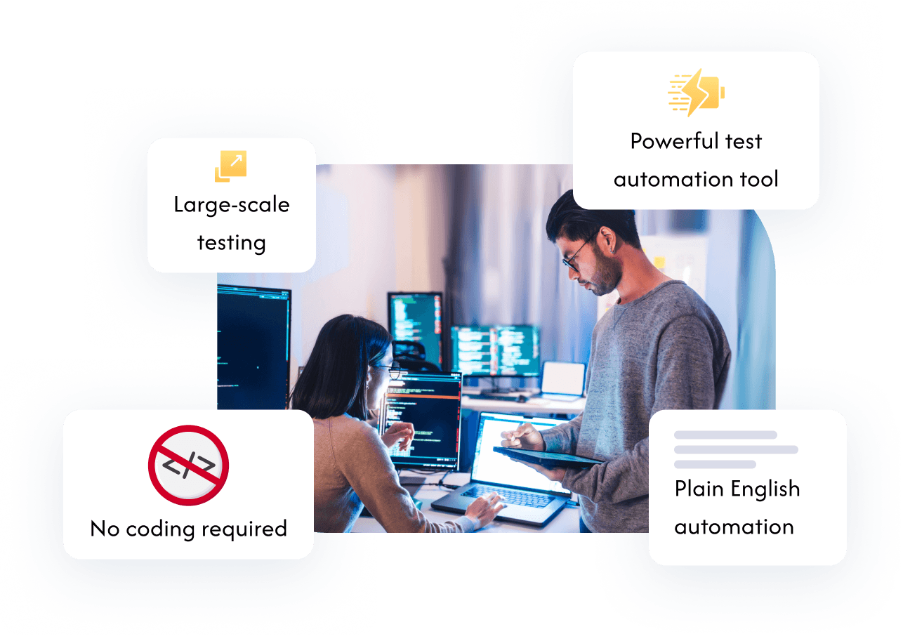 TestArchitect - A powerful test automation tool designed for large-scale testing projects.